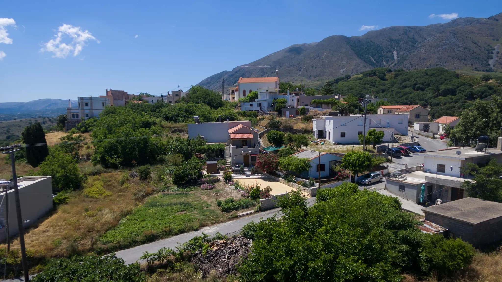 Drone view of Casa Vasilia